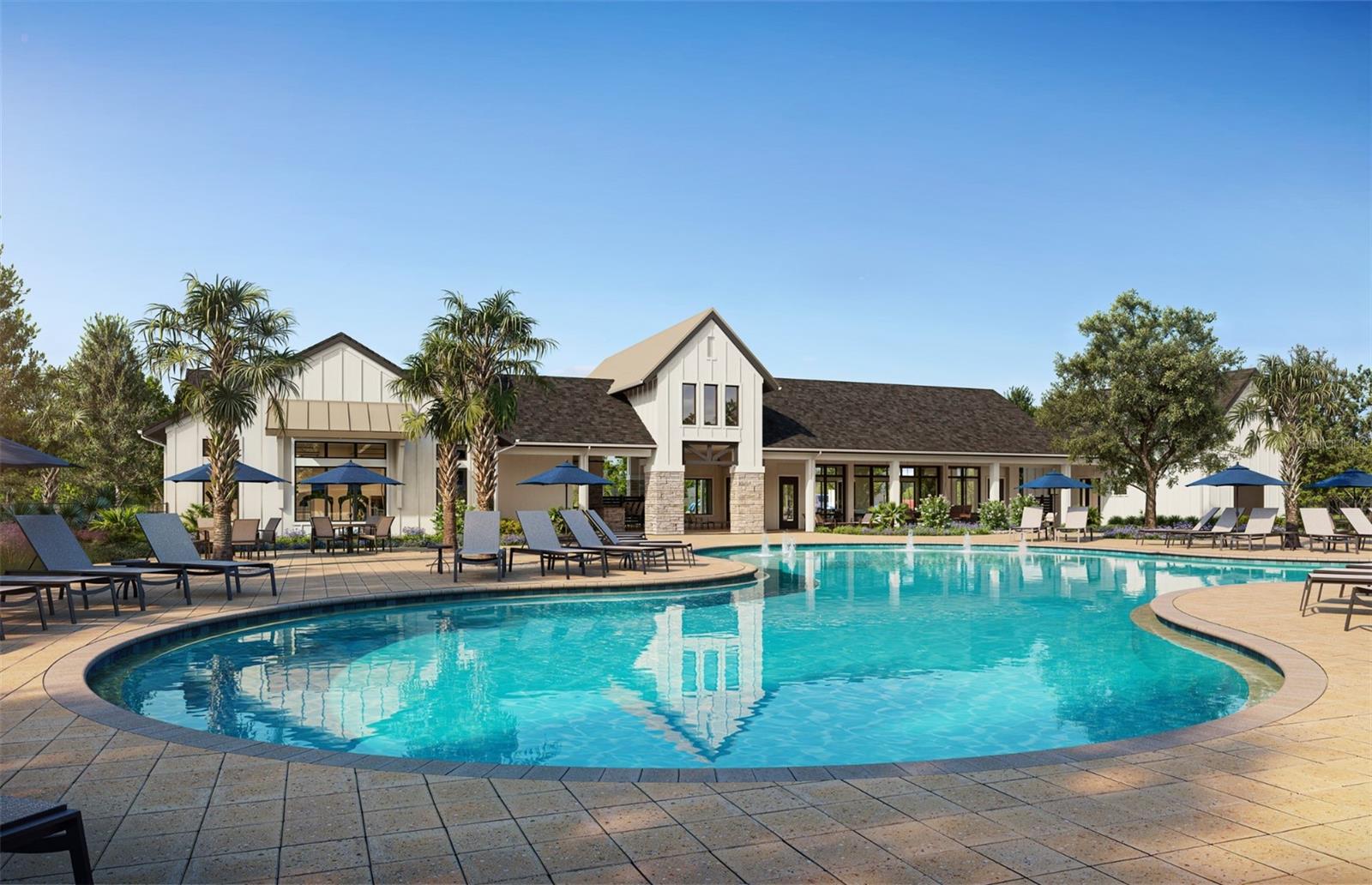 Resort Style Swimming Pool