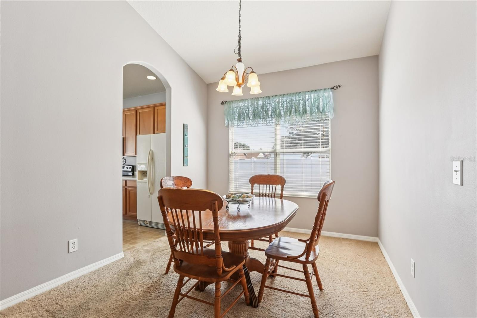 Dining Room Off Great Room & Kitchen