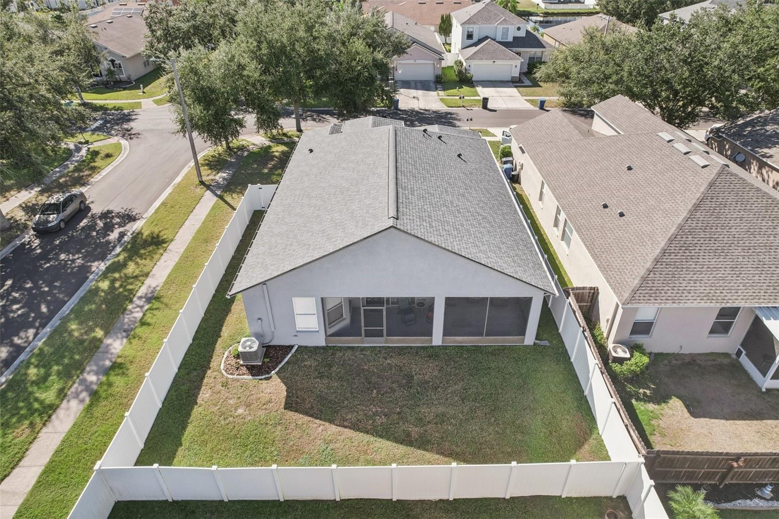 Fully Fenced Backyard