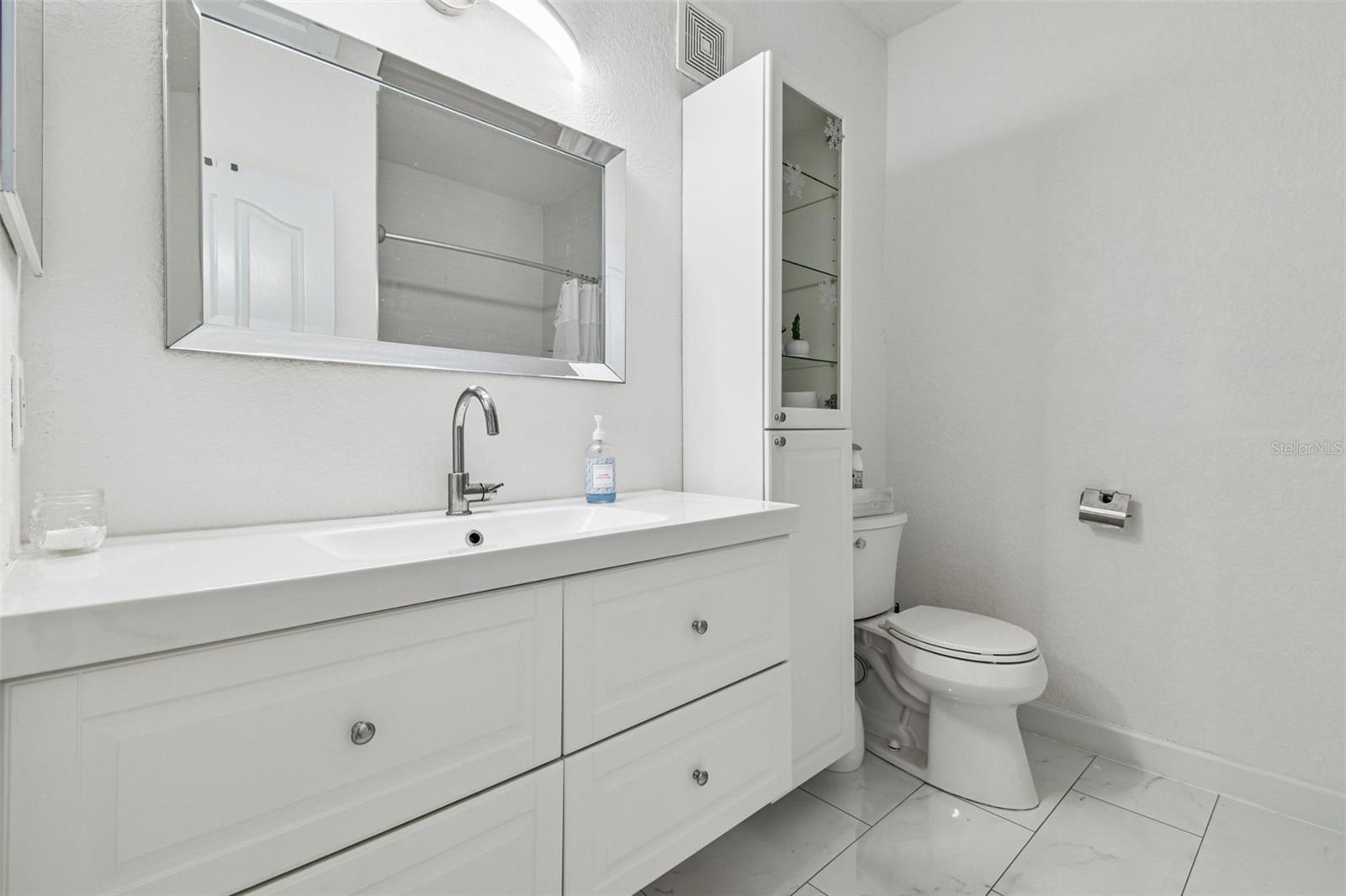 New updated bathroom