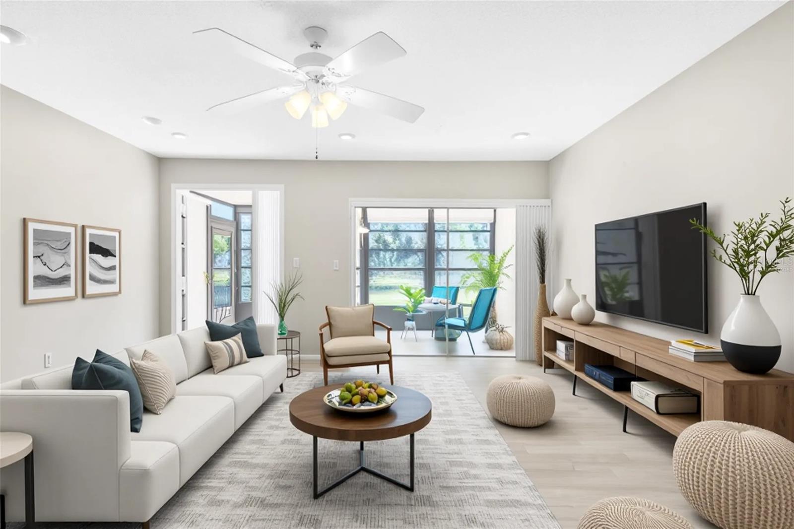 Virtually Staged-Livingroom