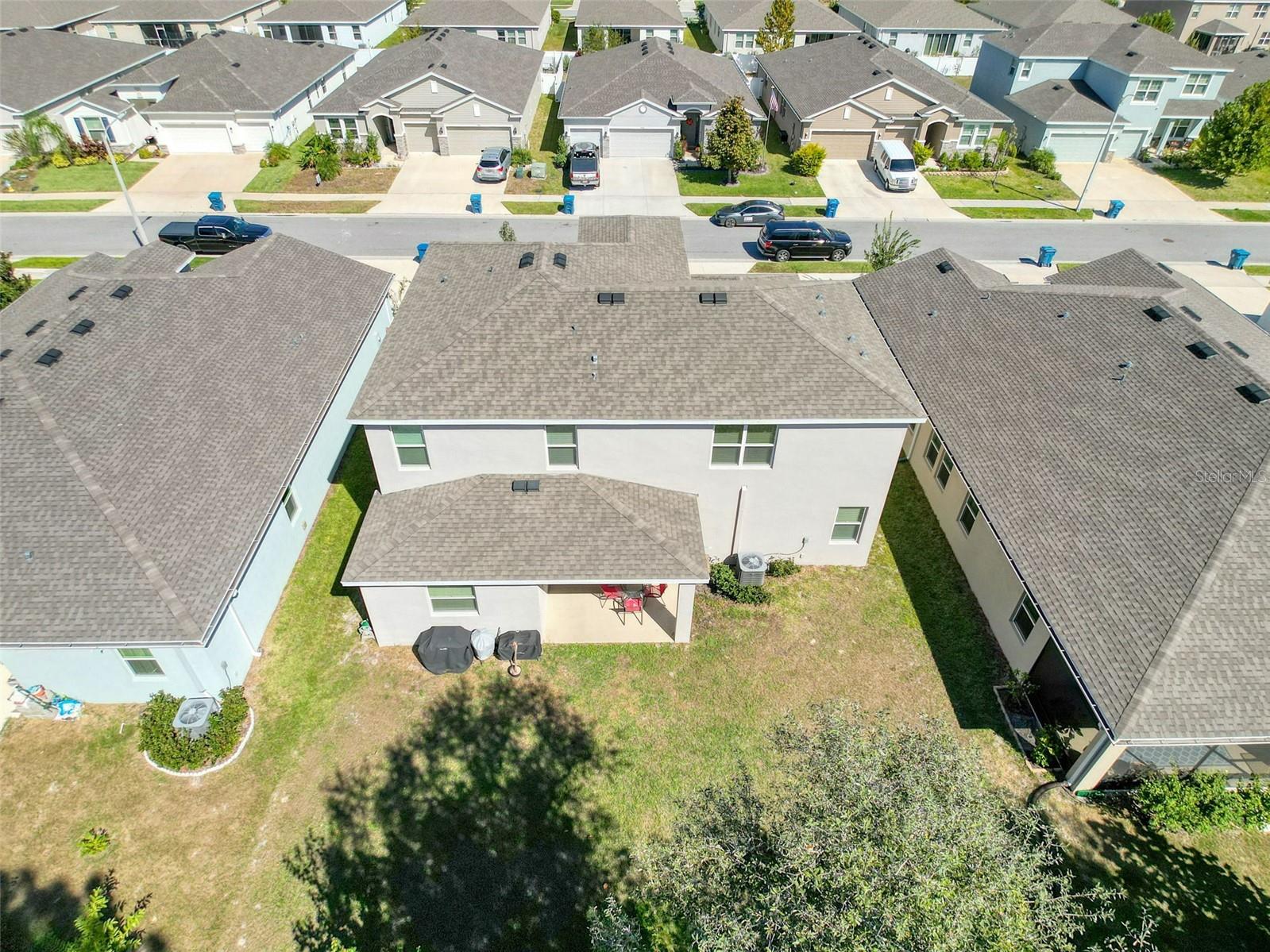 Aerial View of Back