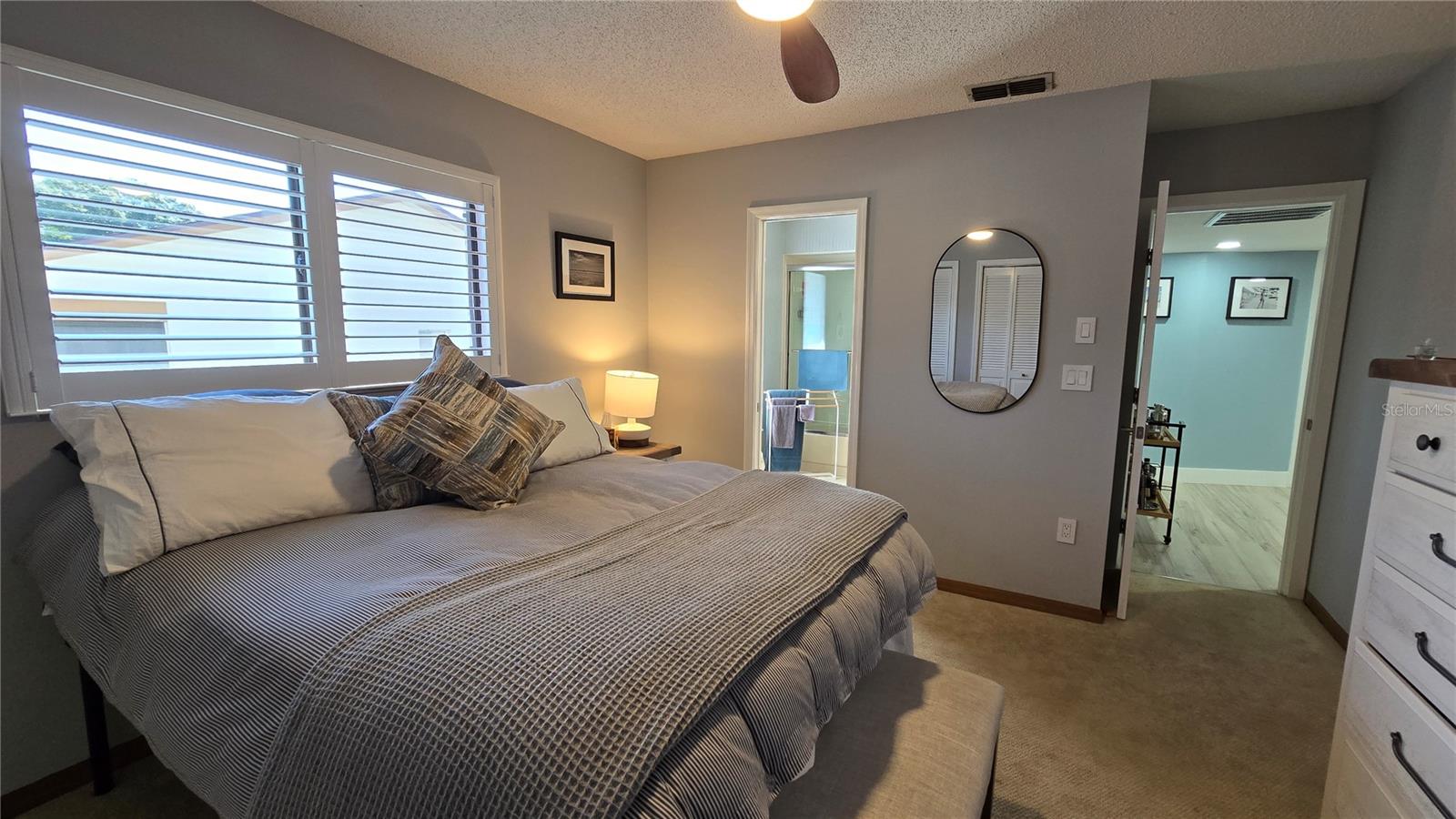 Bedroom could be used as a second primary bedroom with access to the main bathroom