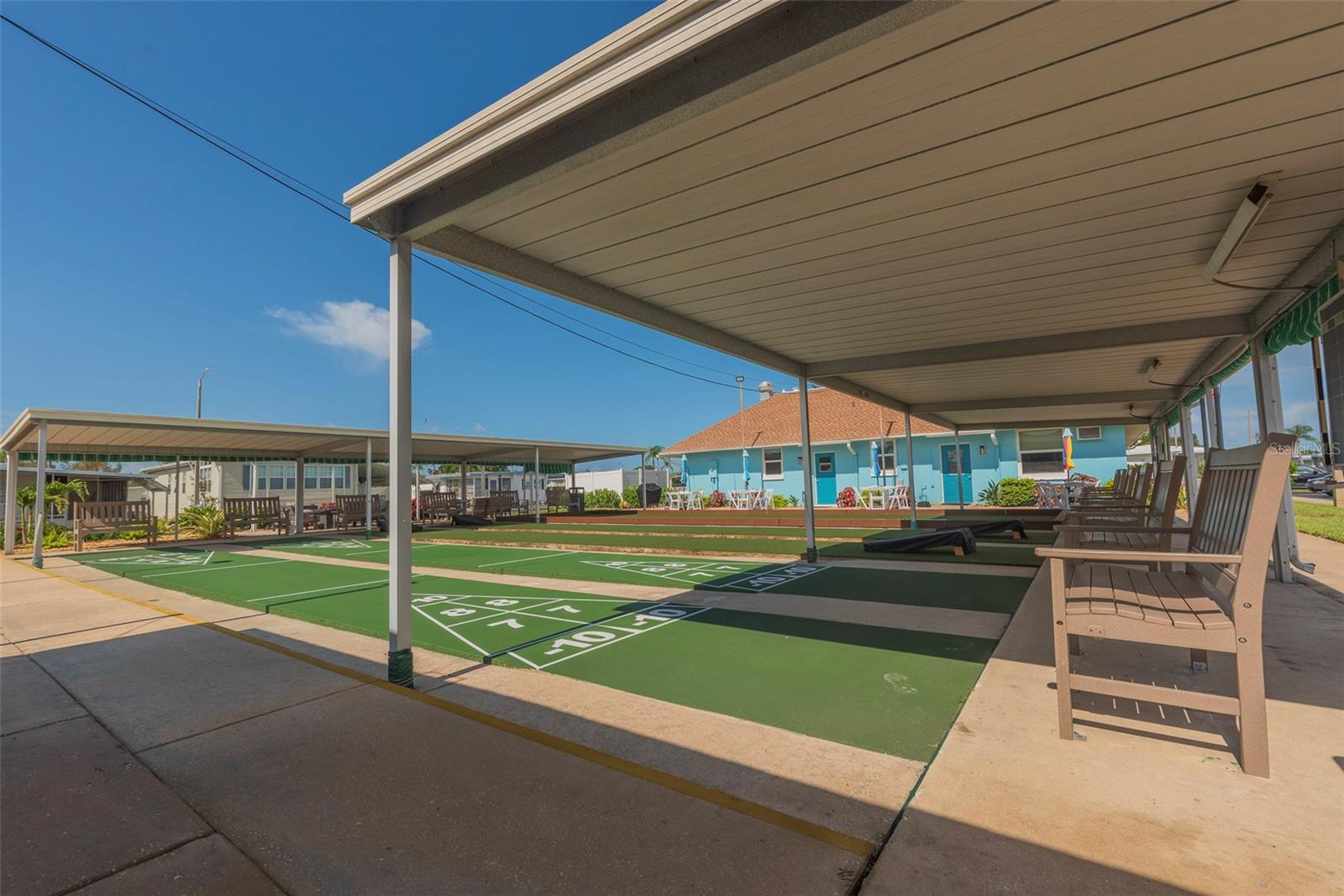 Westwind I shuffleboard court.