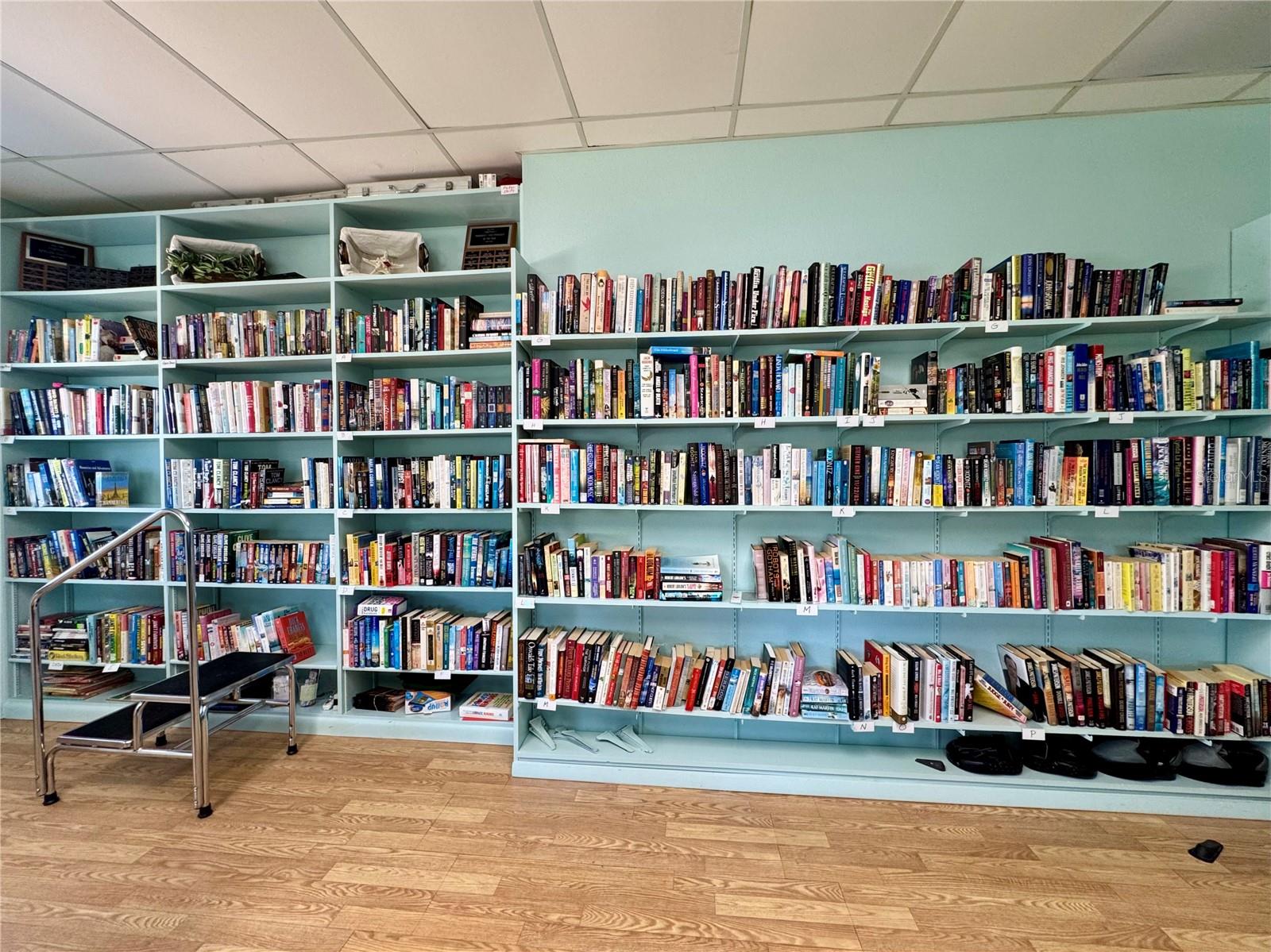 Westwind I community library and books.