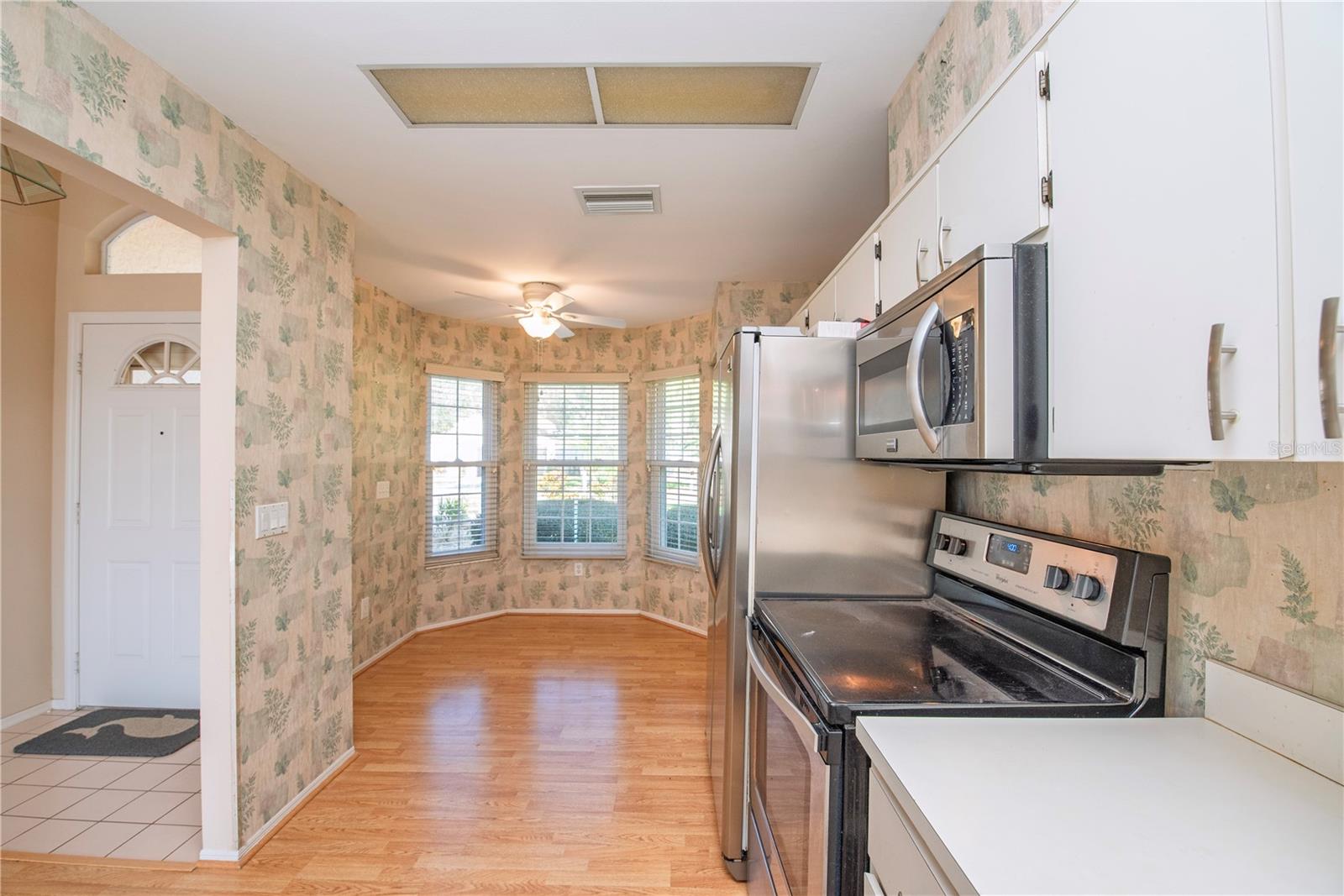 Kitchen with dinette.