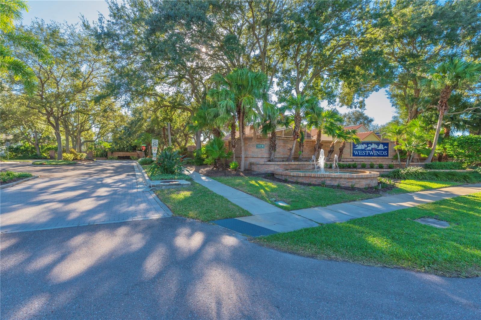 Entrance to Westwinds.