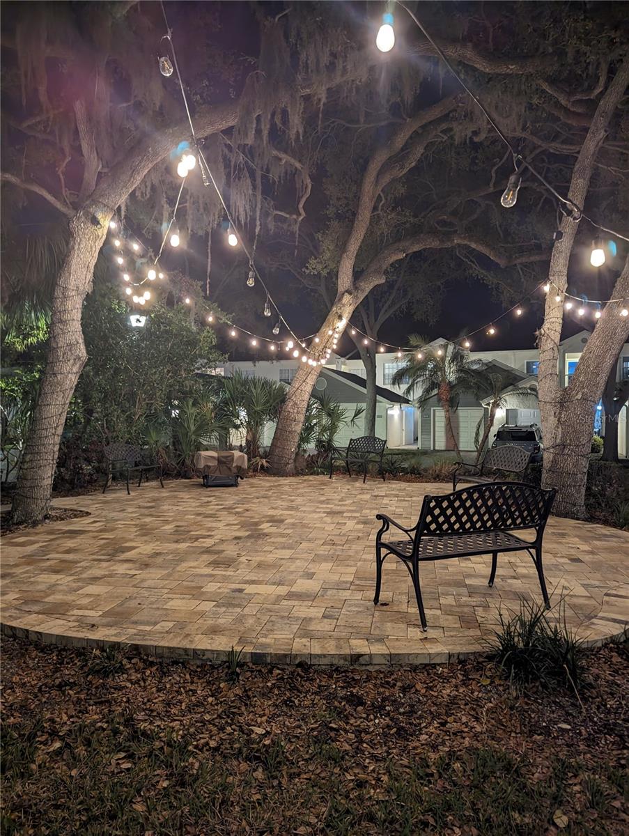With Firepit