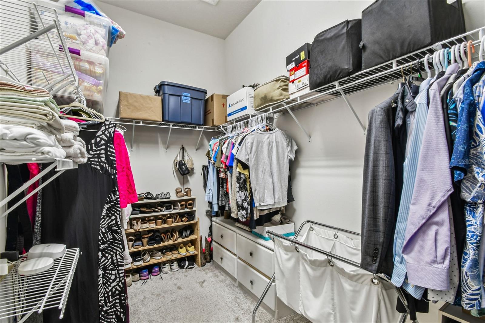PRIMARY WALK-IN CLOSET!