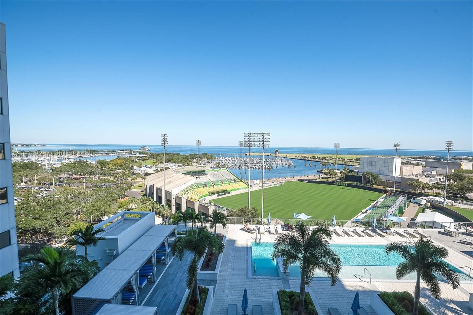 Enjoy stunning water views, front row seats to Rowdies games, and a vibrant marina backdrop, paired with world-class resort style amenities