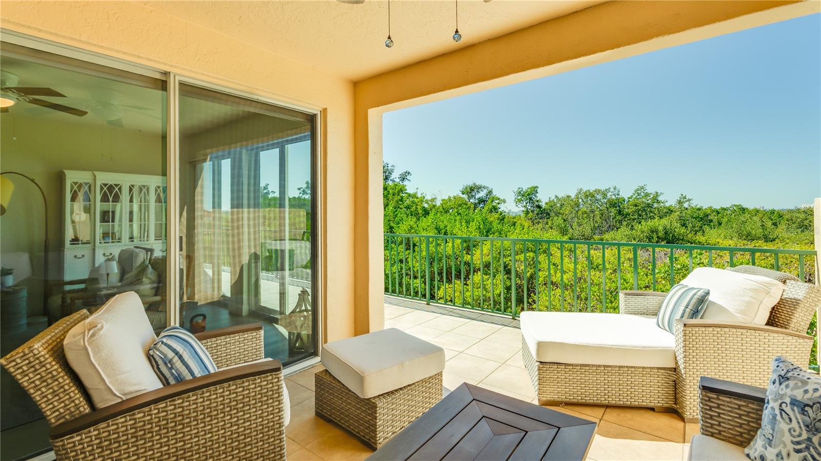 PATIO/VIEW OFF THE LIVING AREA