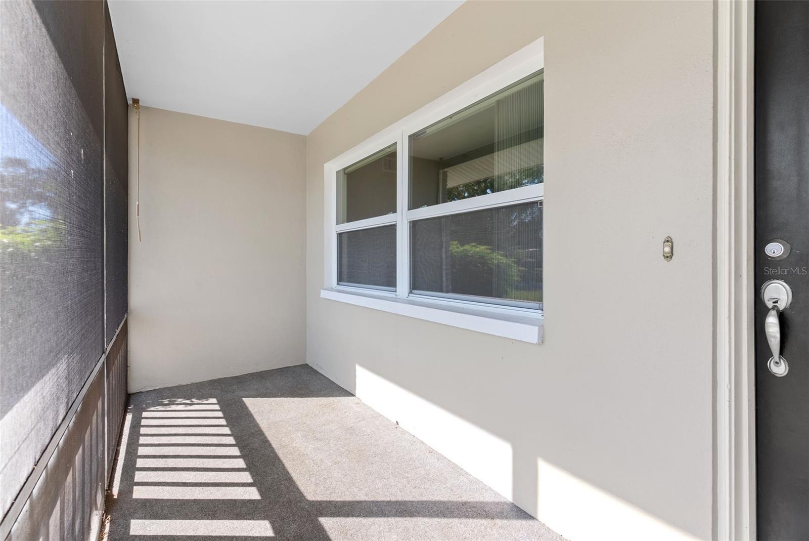 Front Screened Patio