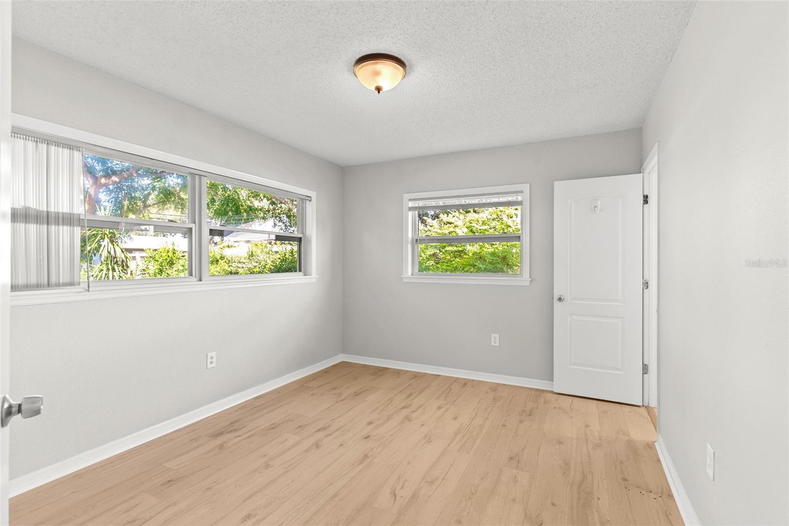 Primary Bedroom on one side of the house
