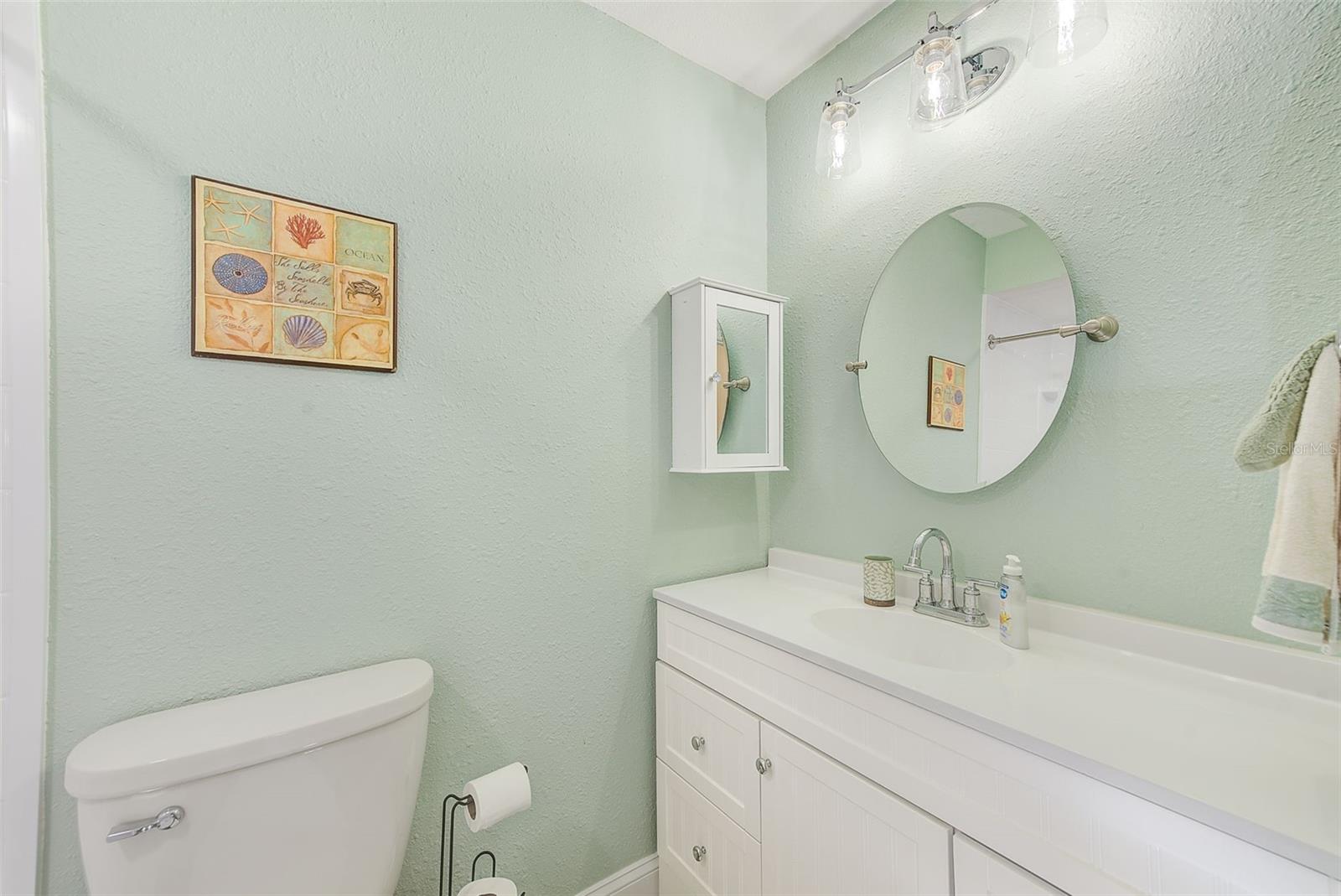 Remodeled Visitor bathroom