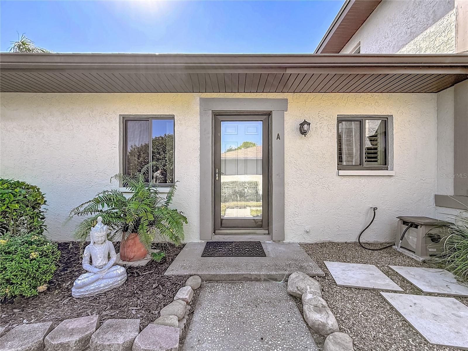 2933 Lichen Lane A - another view of front entry and garden