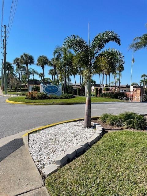 Front Entrance To Community