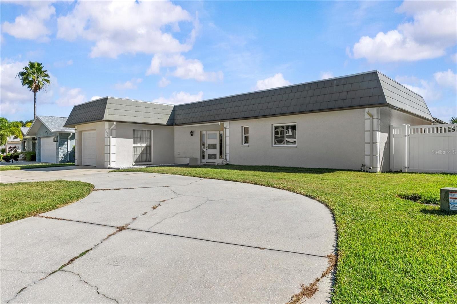 Front circular driveway