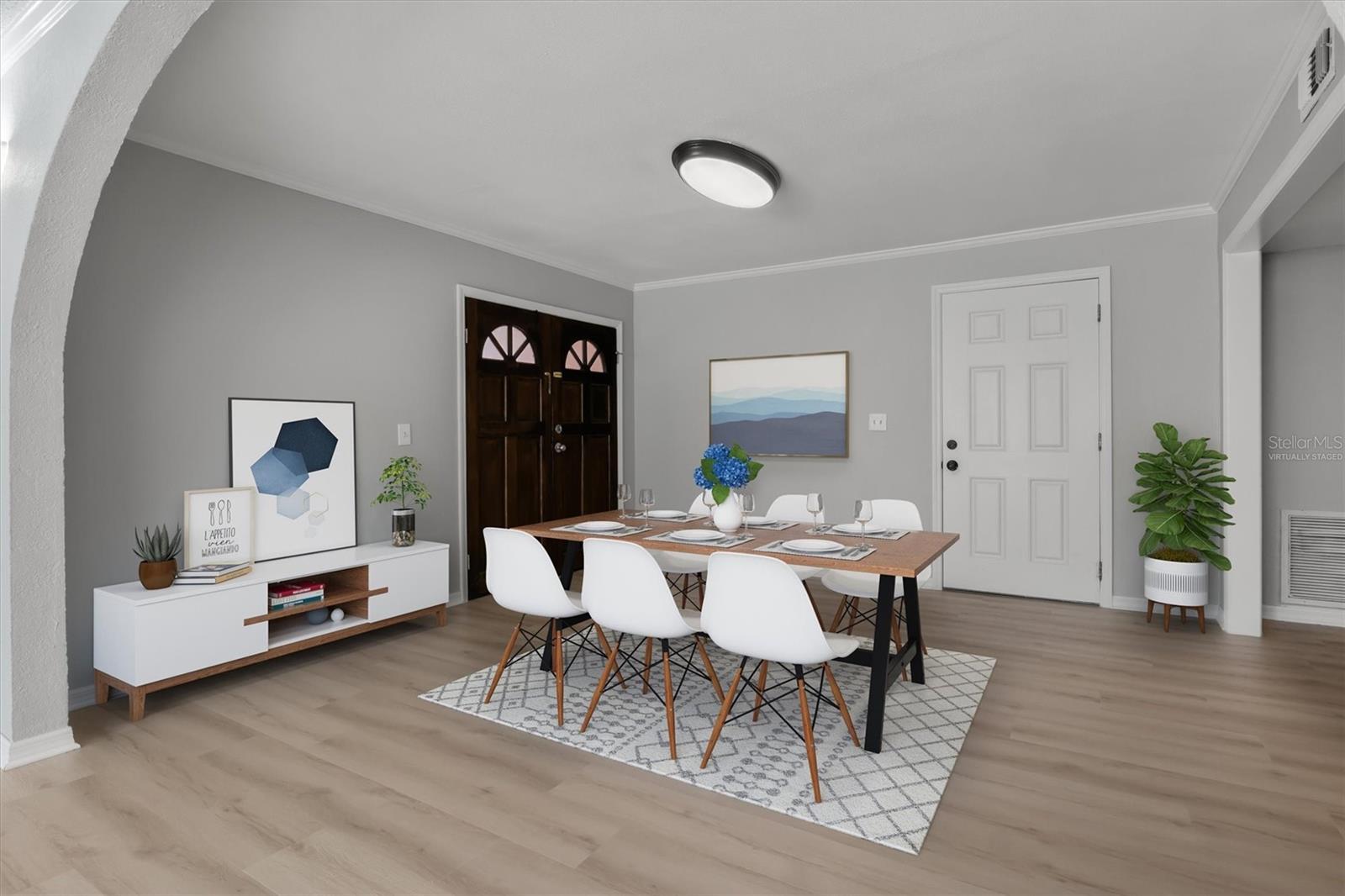 Dining Room - virtually staged