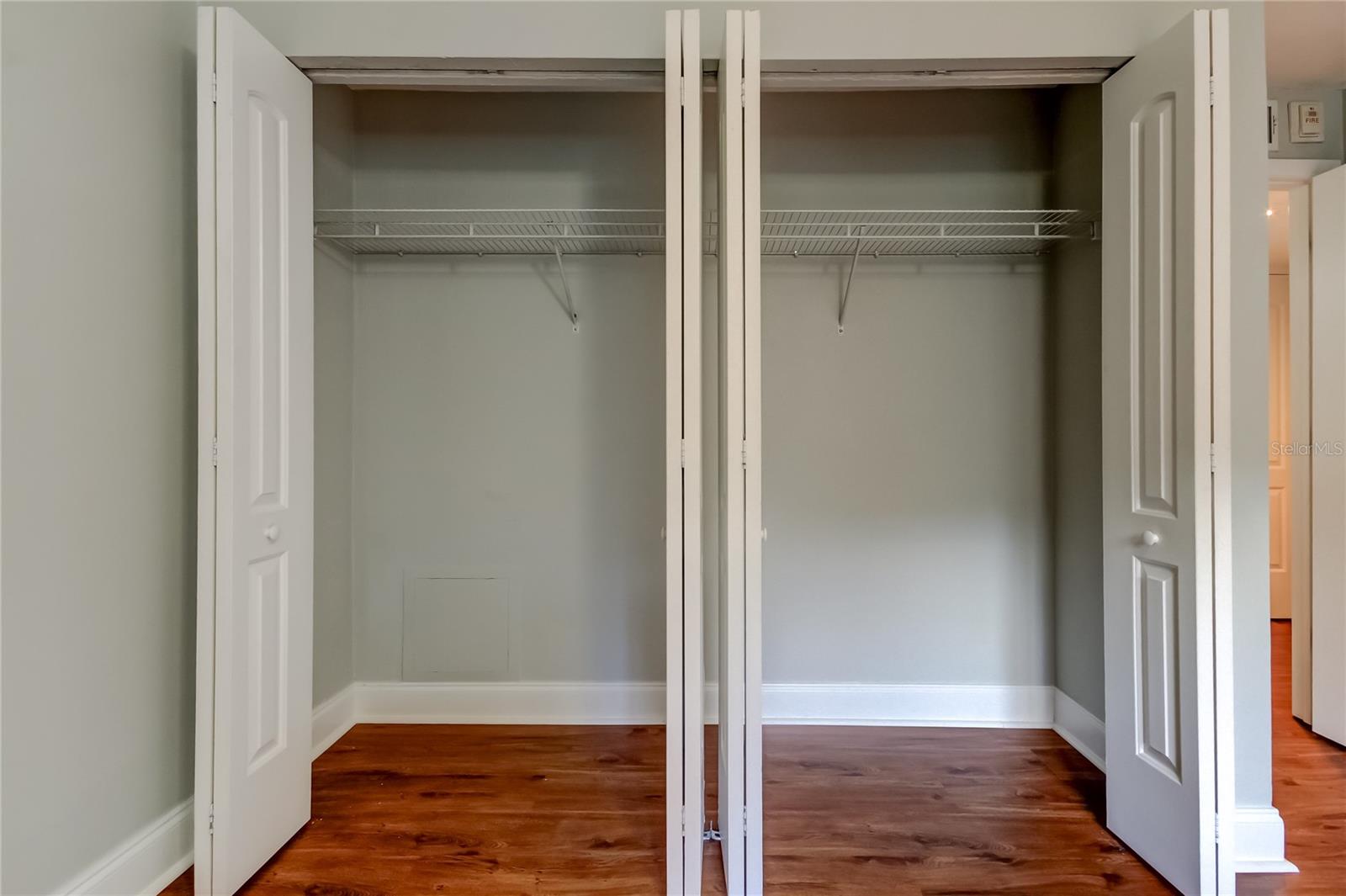 Lots of Closet Space