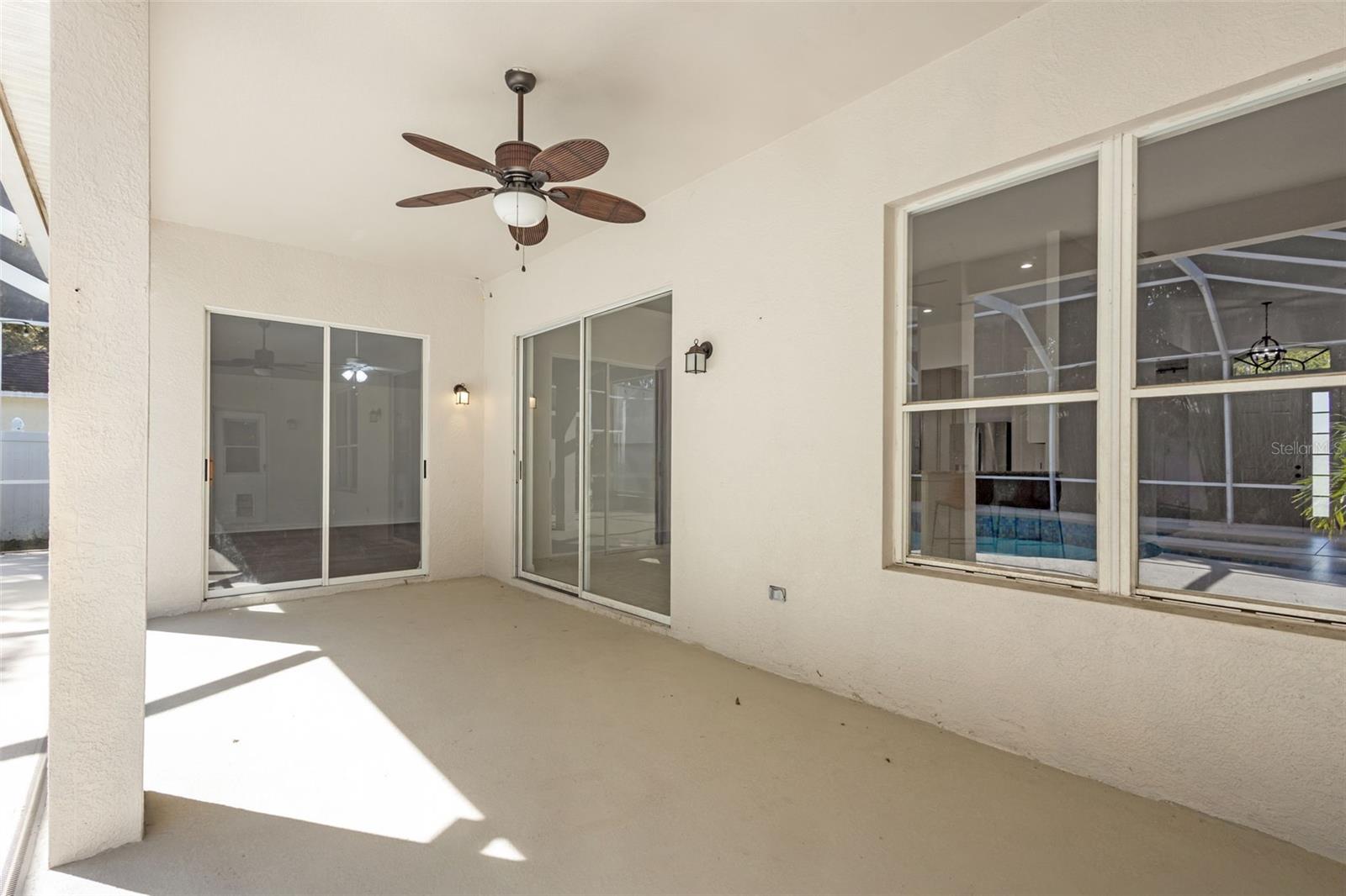 Covered lanai