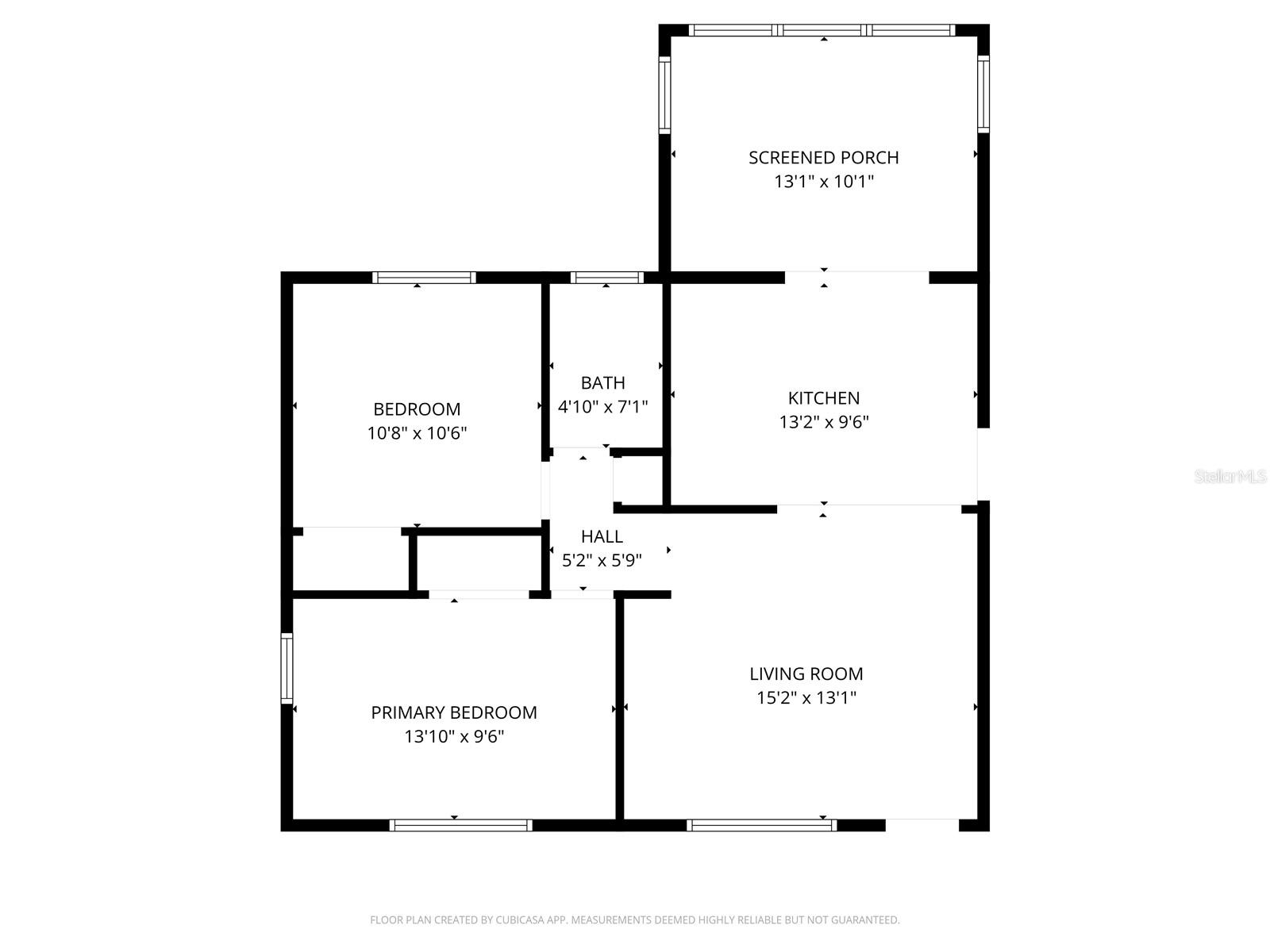 Buyer to verify all measurements
