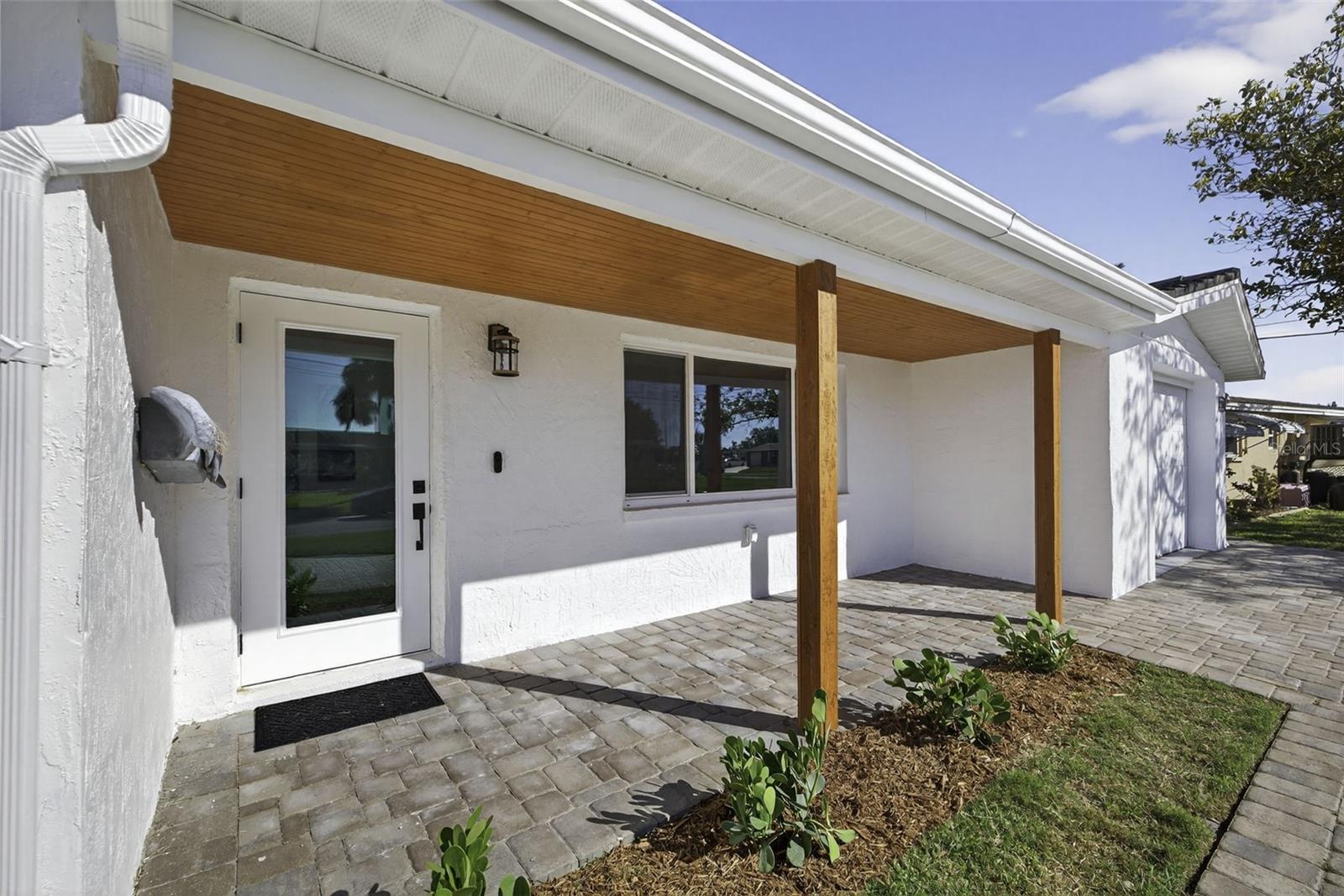 Gorgeous & Modern Covered Front Porch