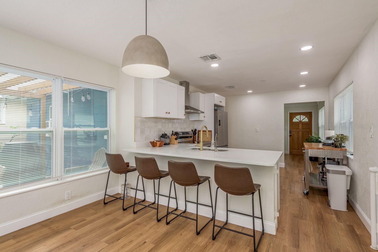 Kitchen and Dining Area