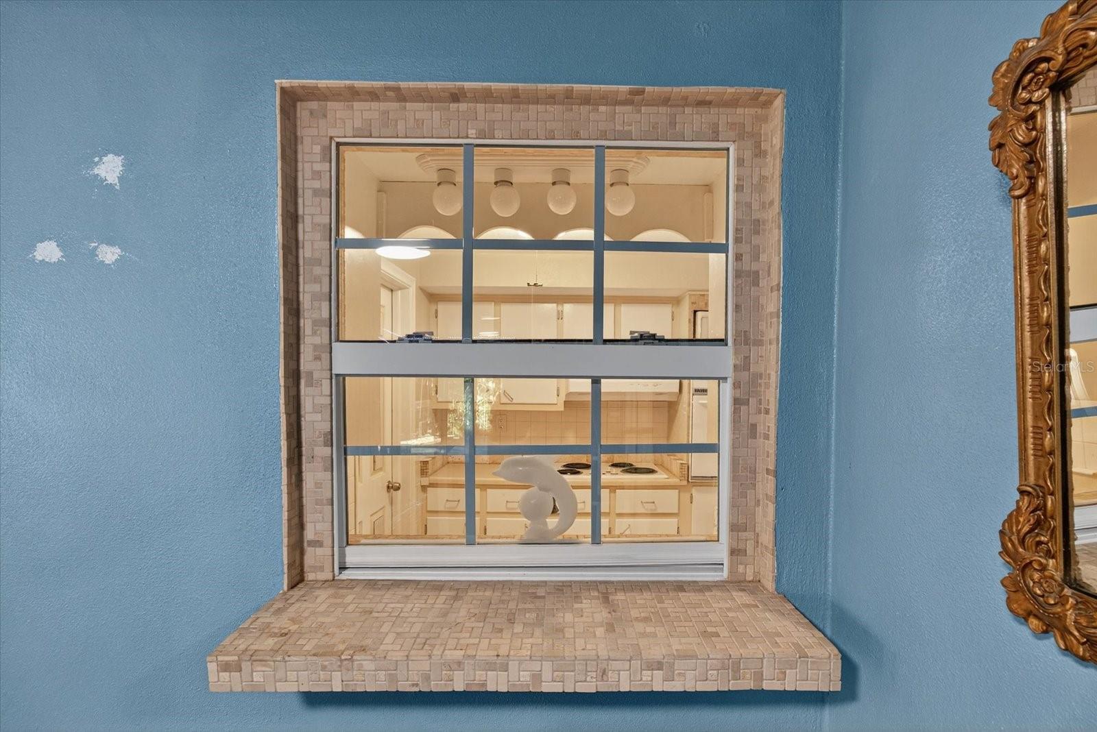 Tile Work around window