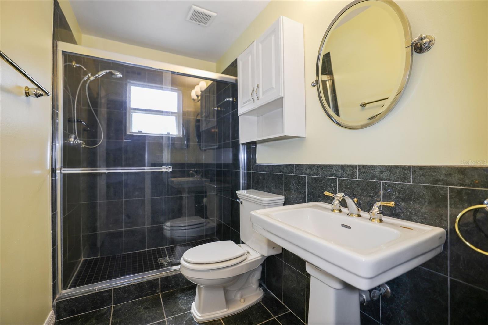 Hallway bathroom