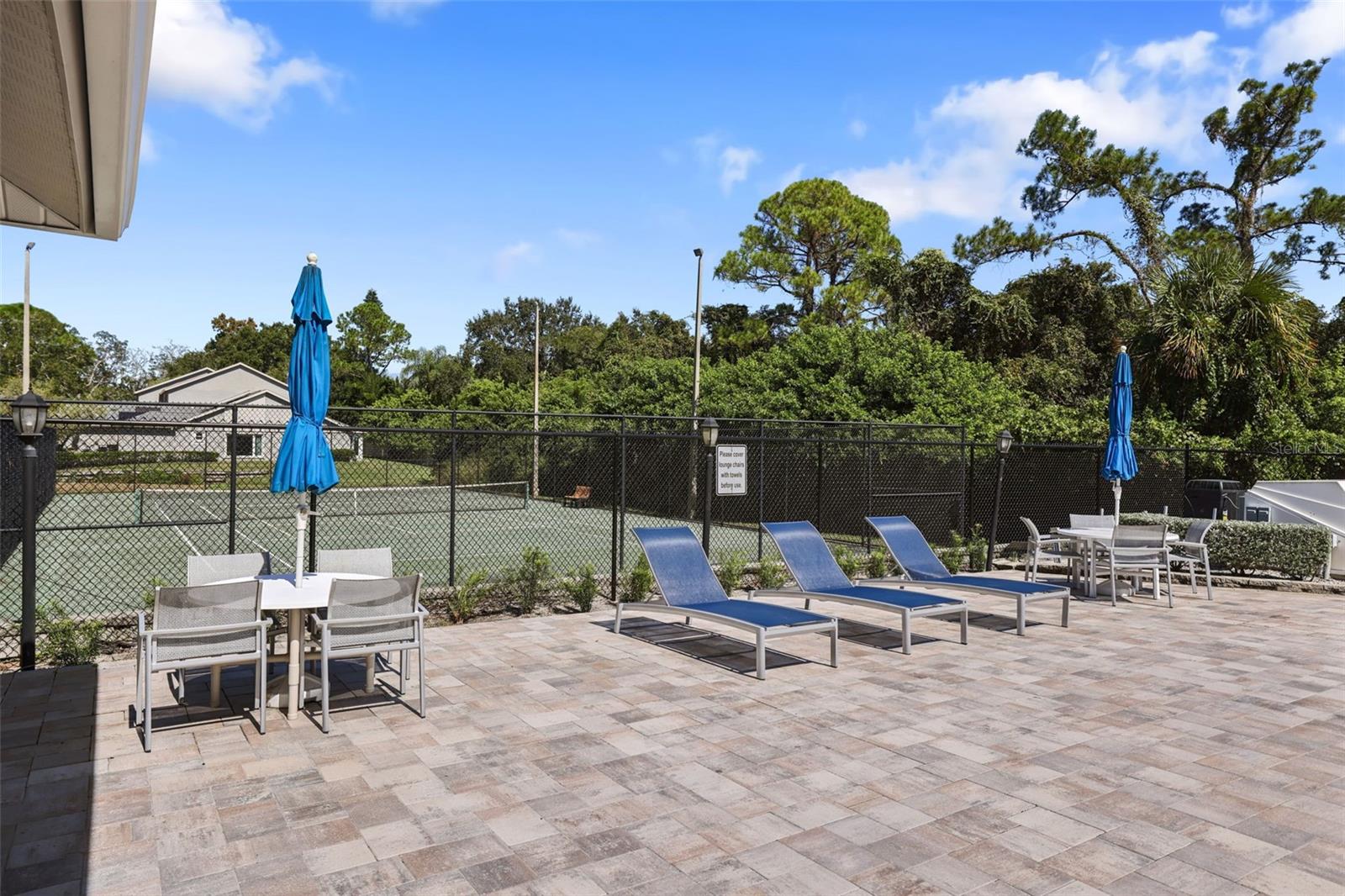 Pool deck