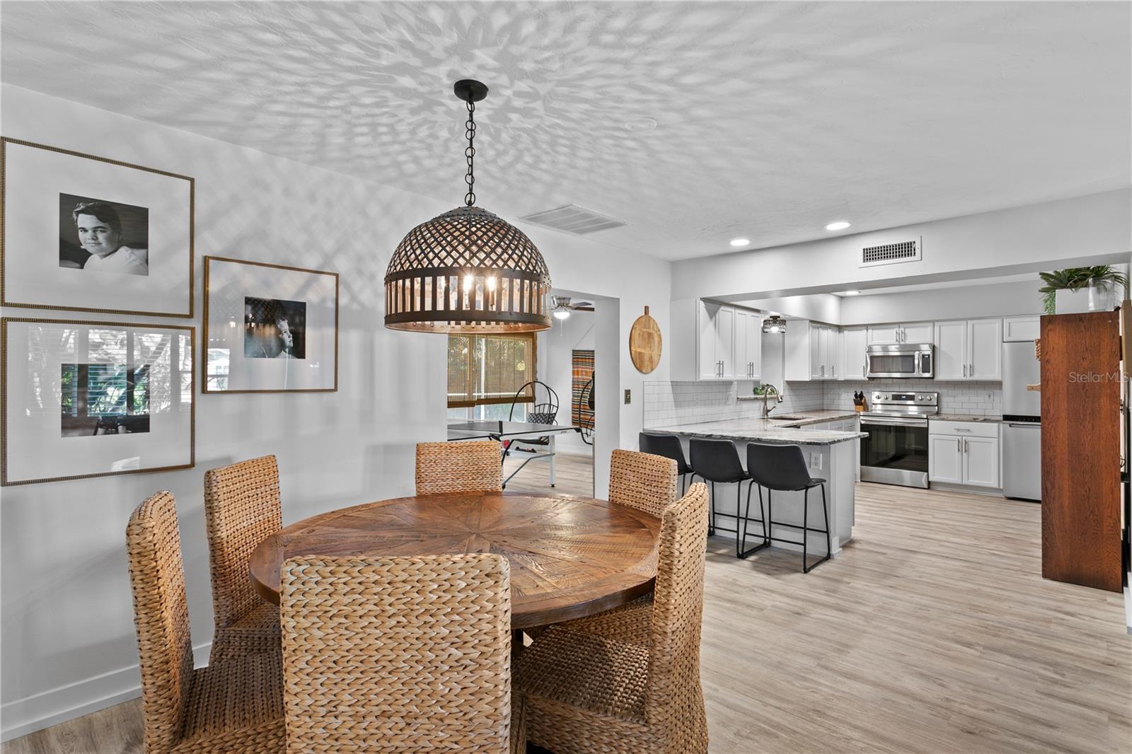 The heart of the home is the Kitchen which perfectly overlooks the Dining Area and Living Room