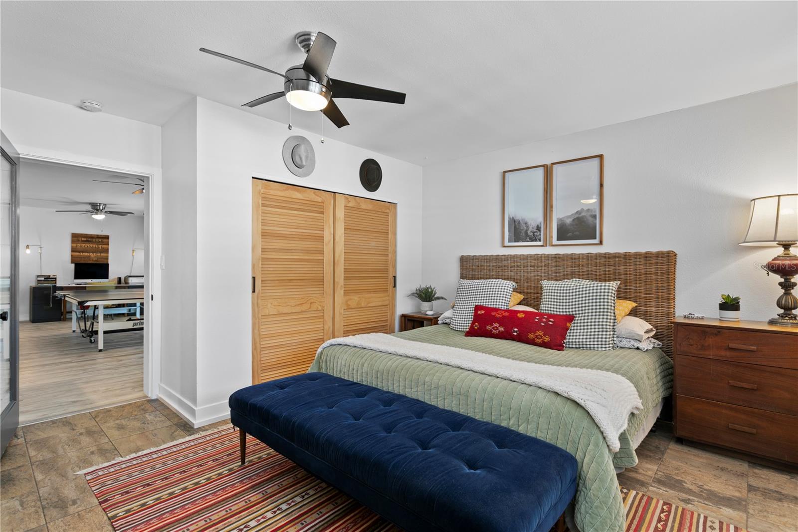 Primary Bedroom is a beautiful retreat.