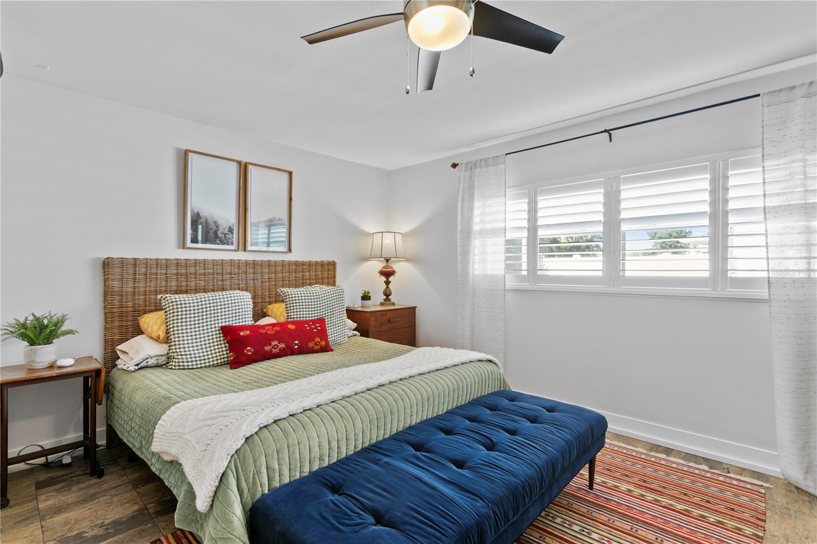 Modern style with charming touches.
