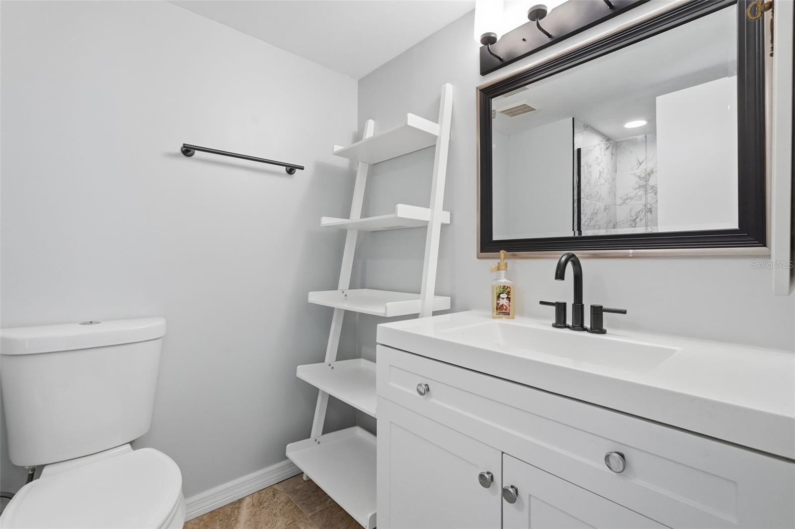 Beautifully updated Guest Bath