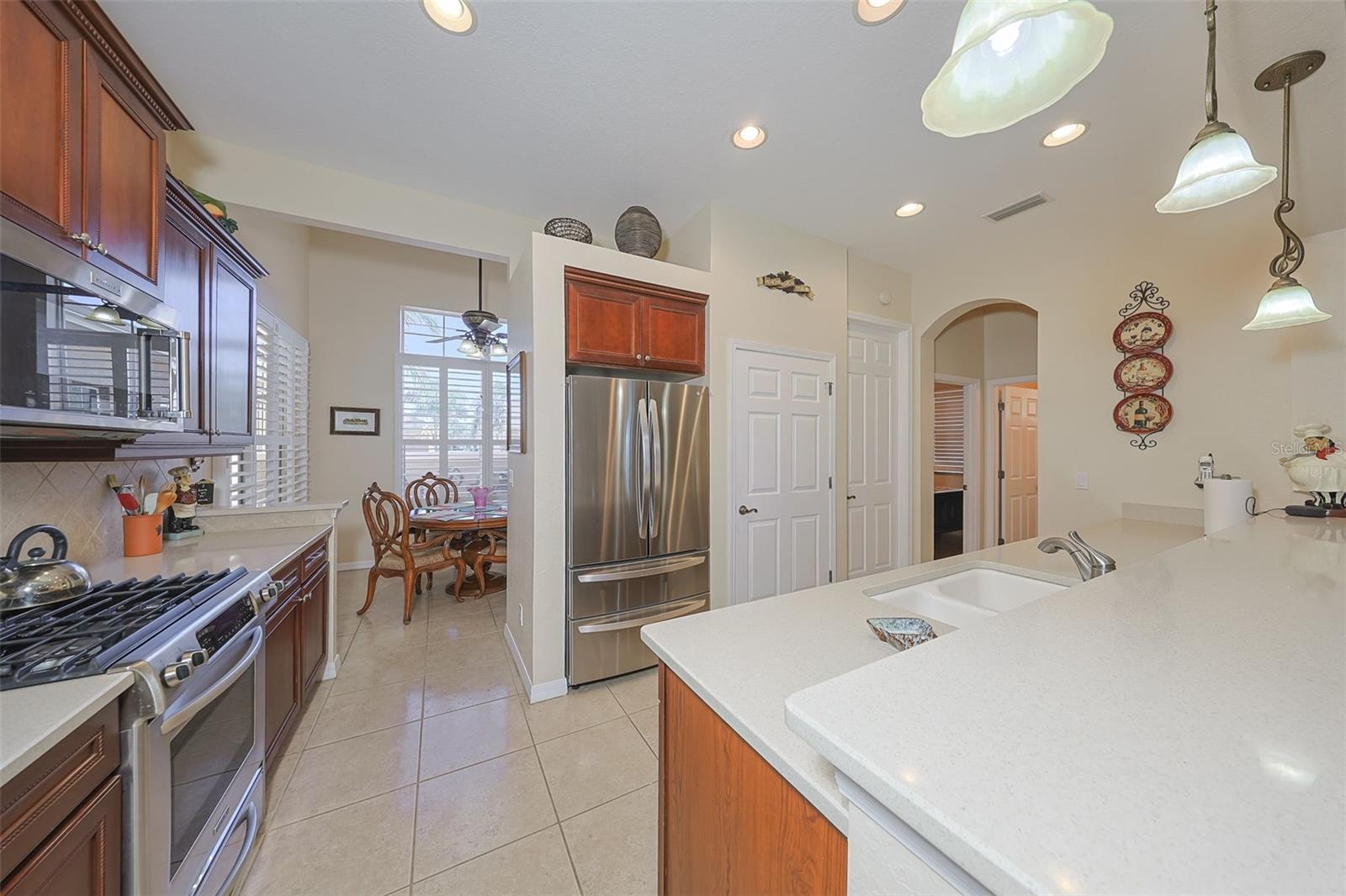 Kitchen looking into Dining Area