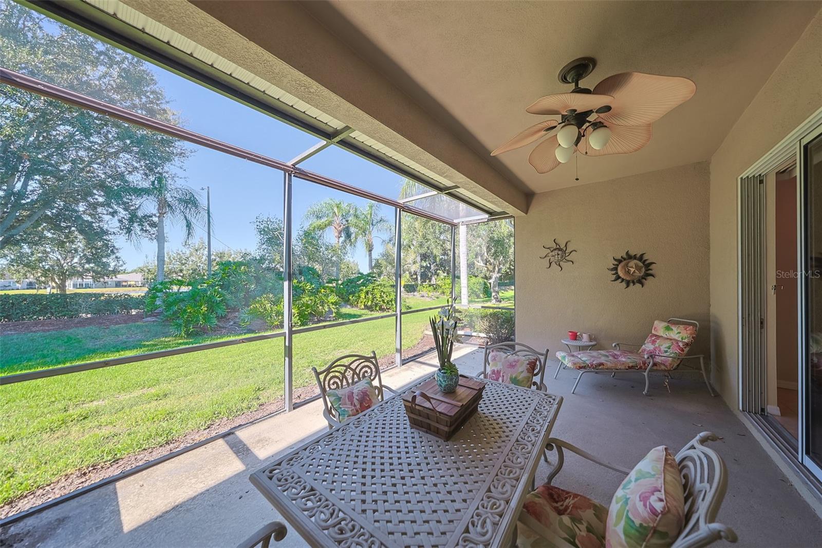 Screened in Lanai