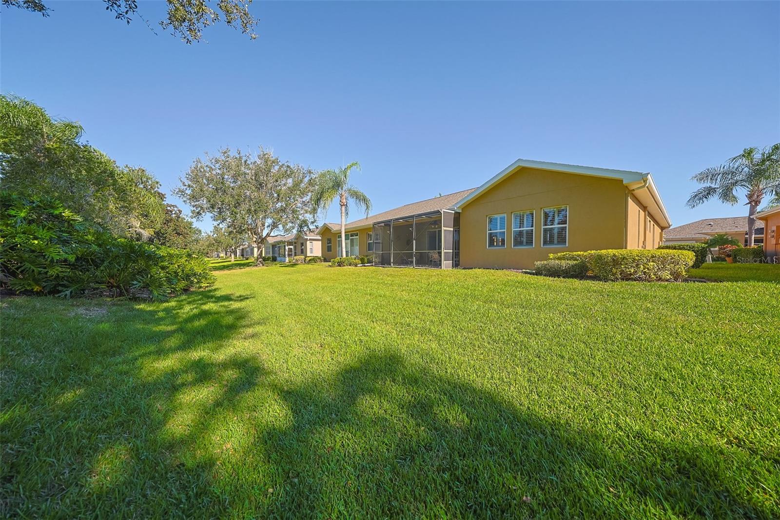 Large Back Yard