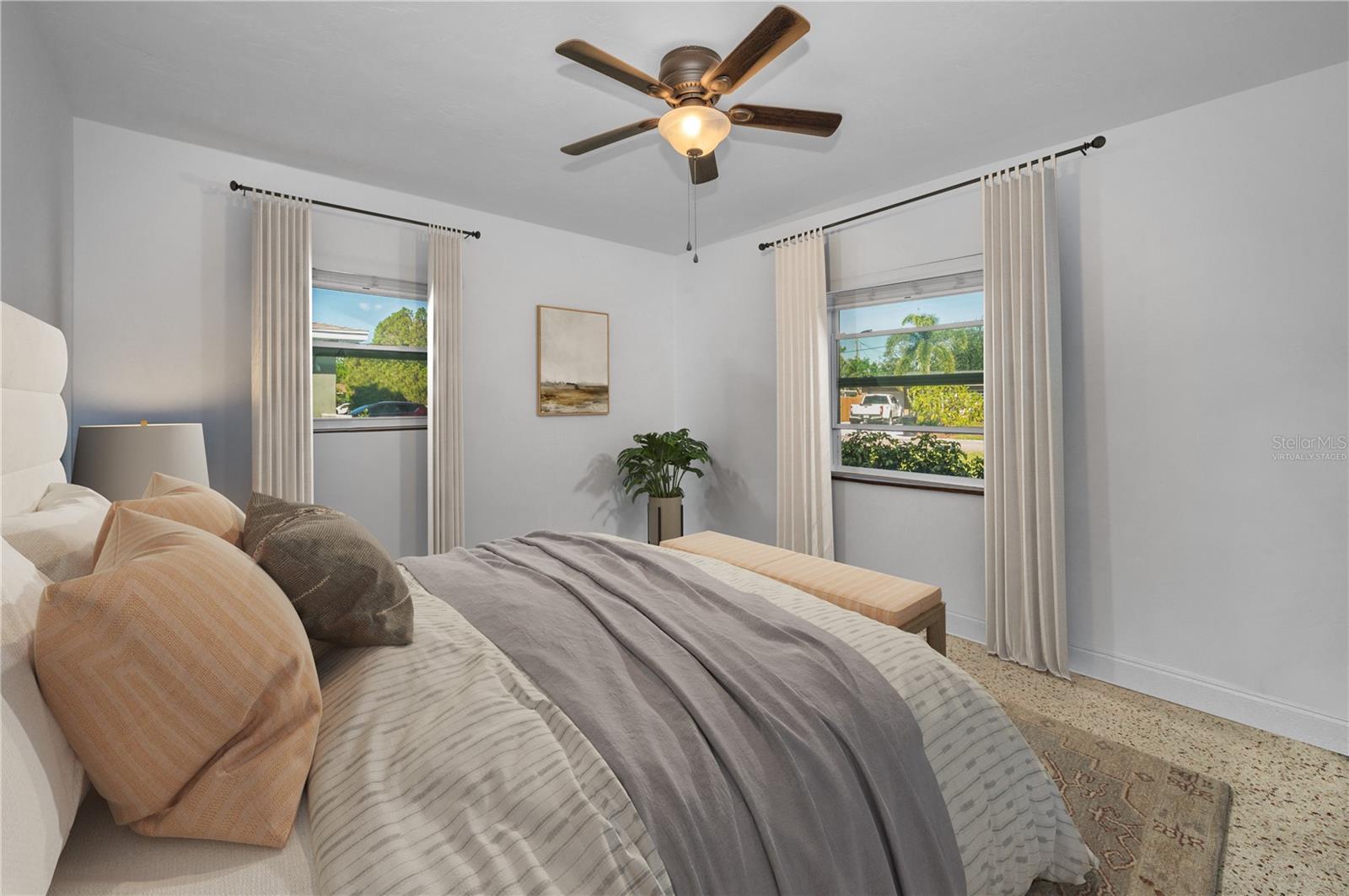 Virtually Staged Bedroom 2