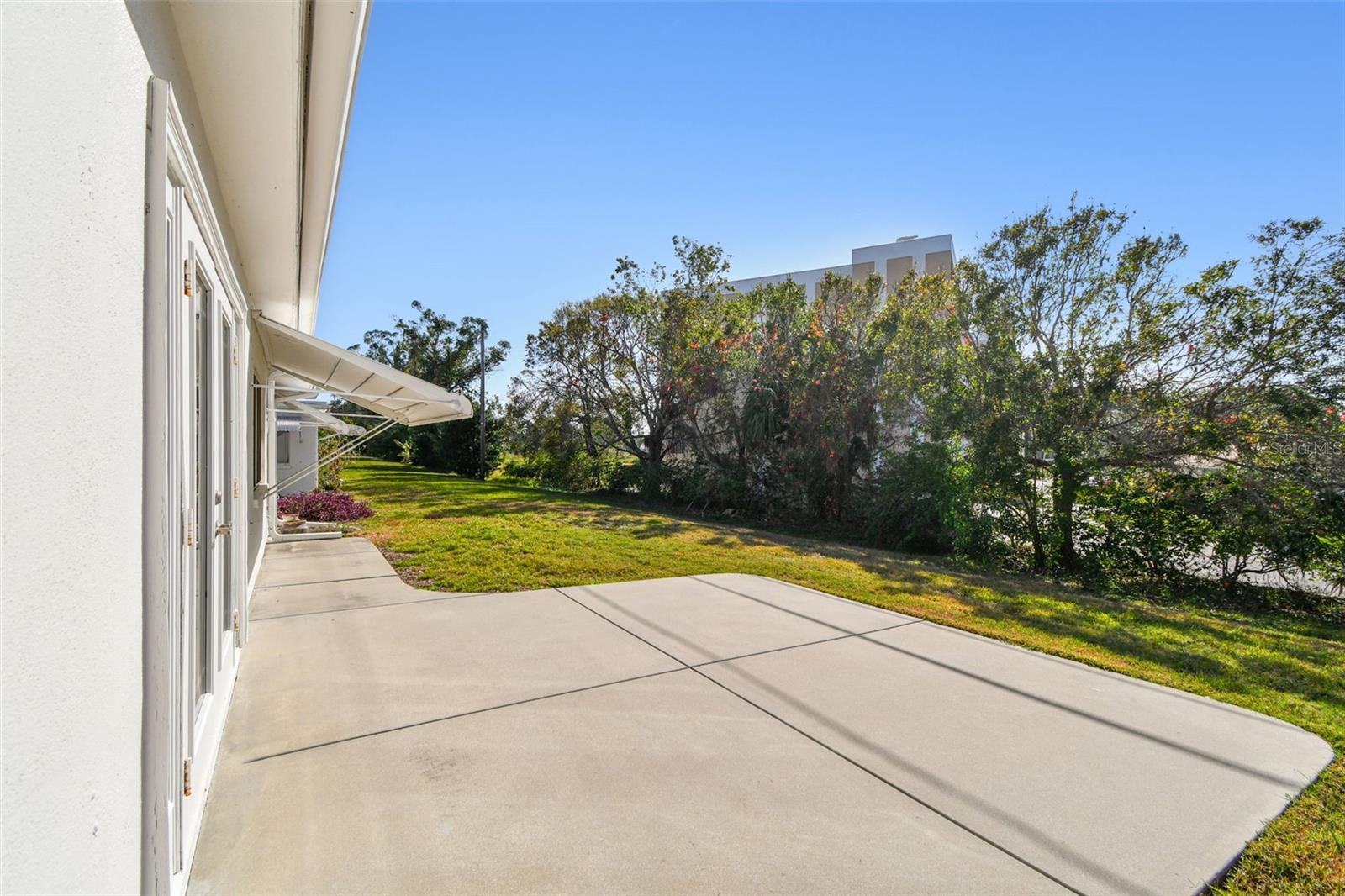 Backyard with Patio