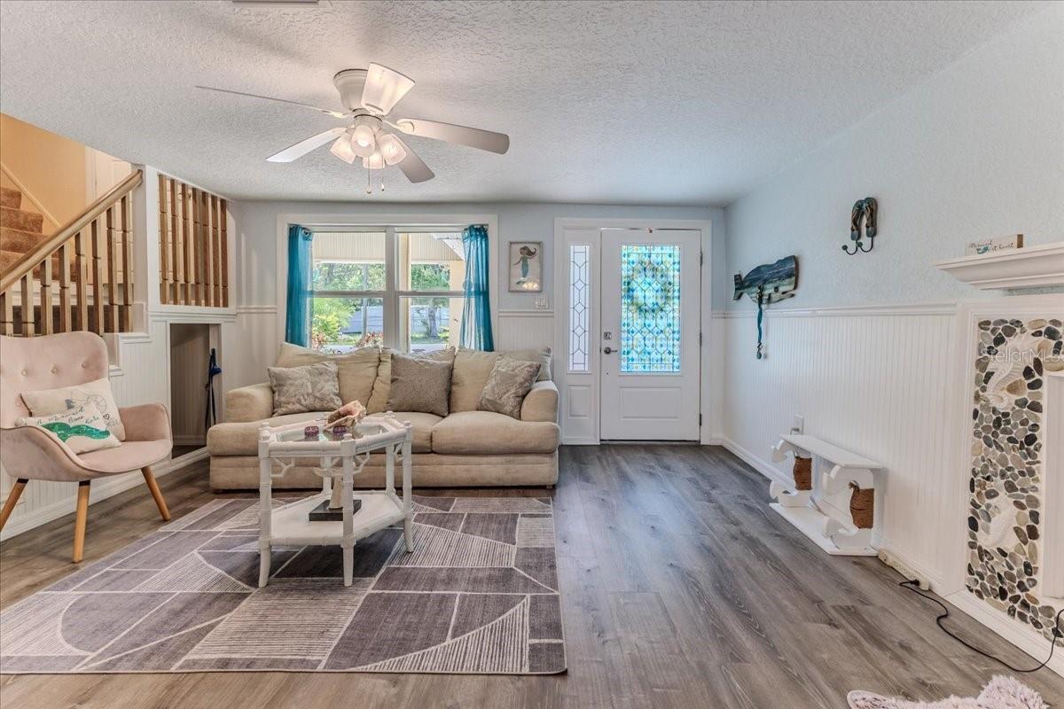 Entrance & Living Room