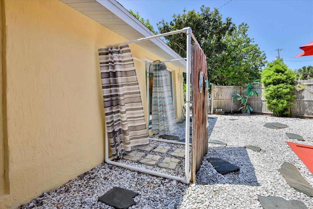 Outside Shower