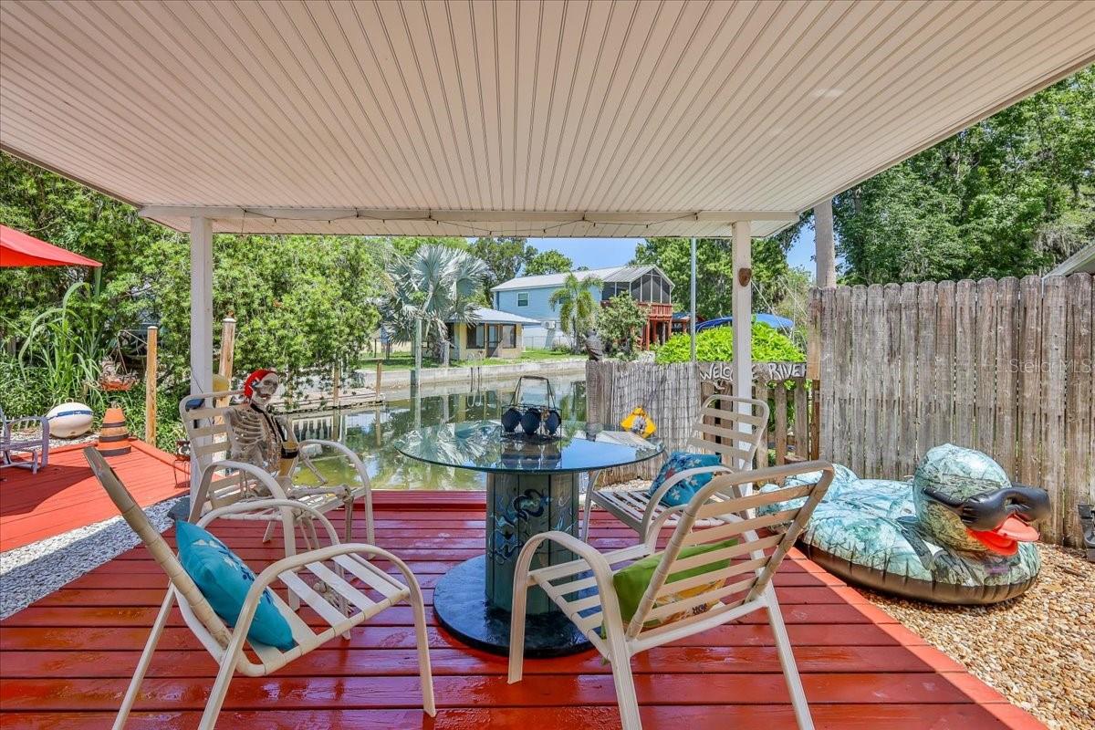 Covered Deck