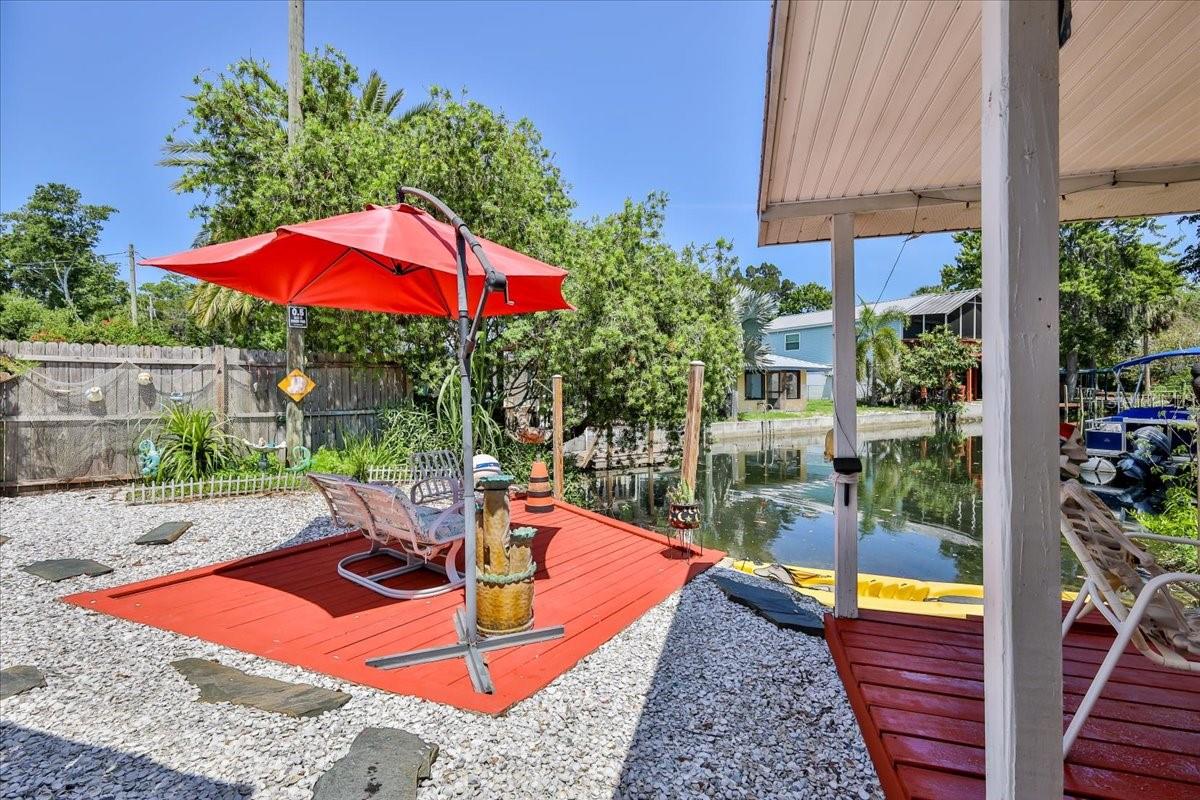 Spacious Backyard ready for Entertaining