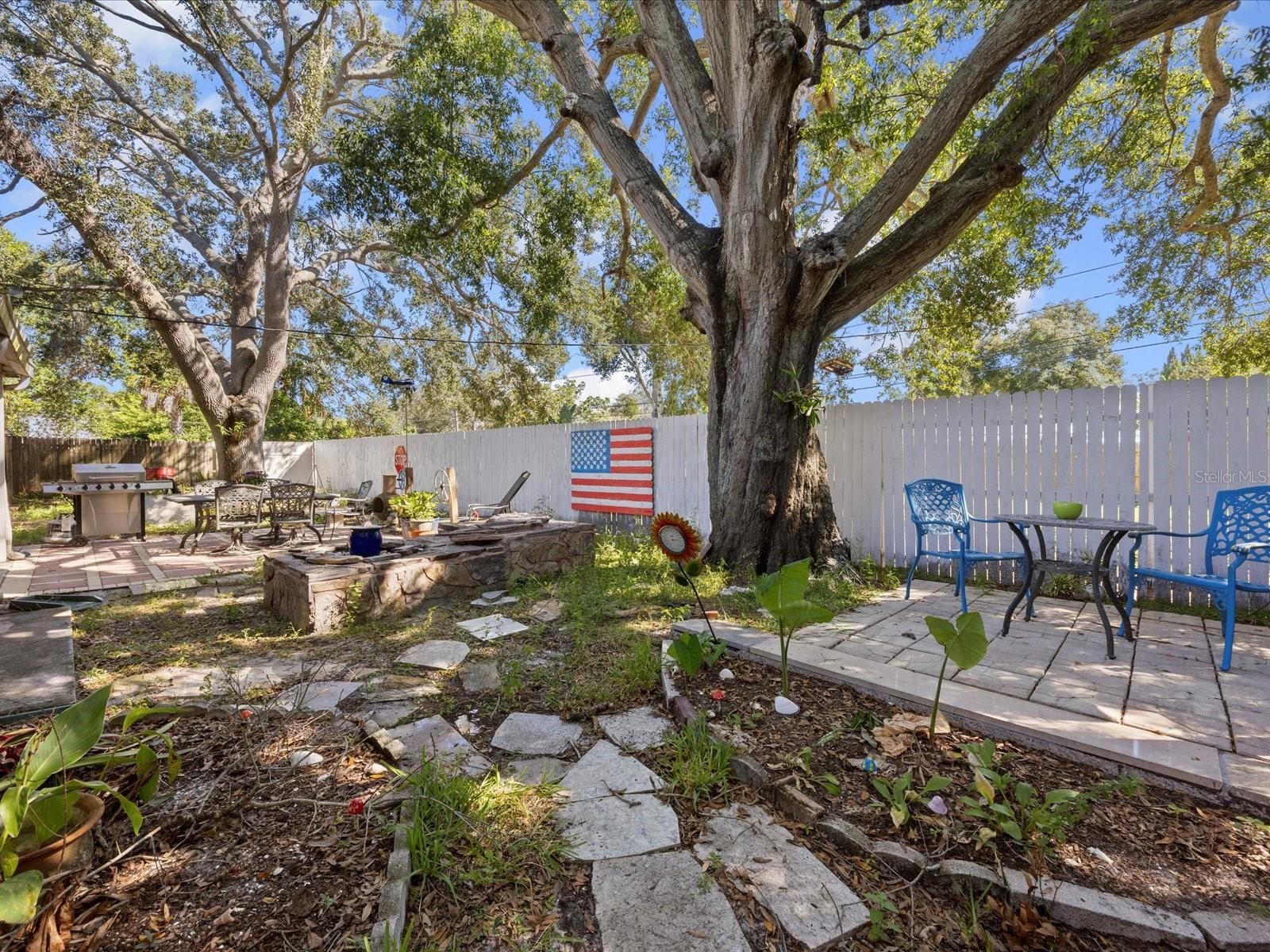 another patio area