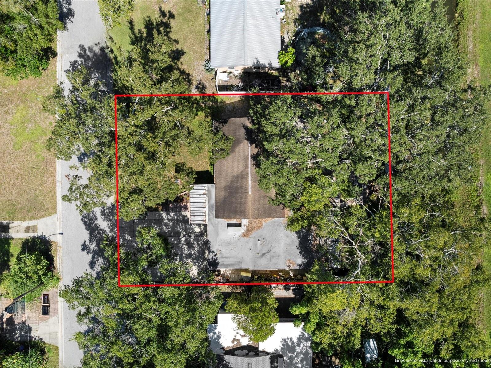 Aerial View Lot