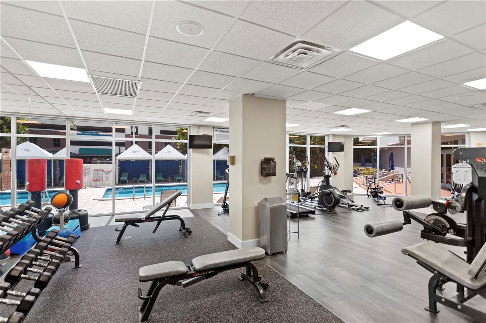 fitness center