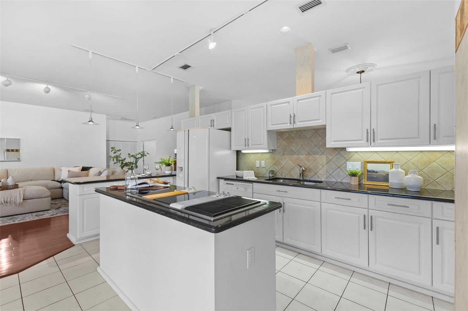 View of the Kitchen Area
