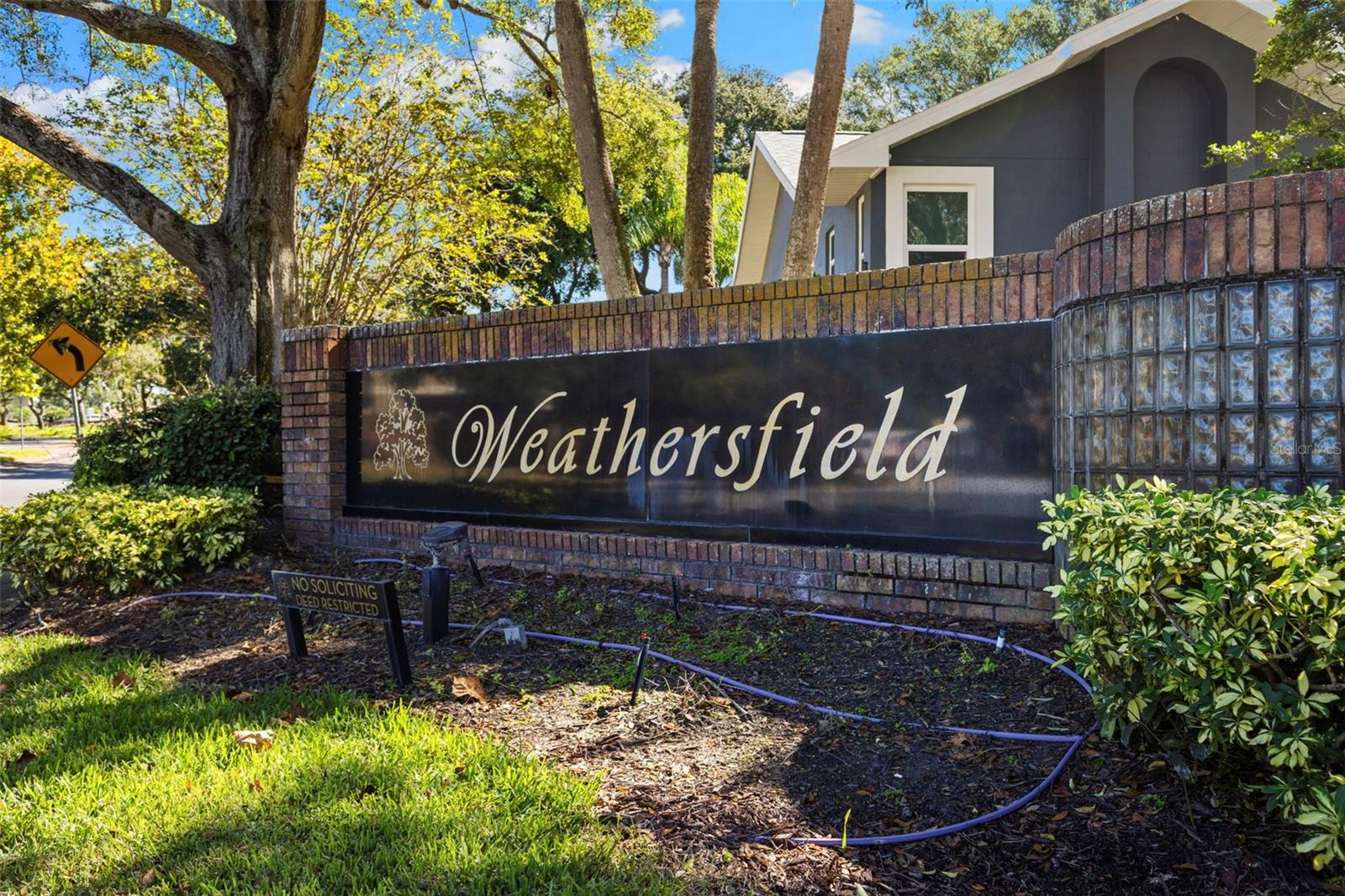 Entryway Sign
