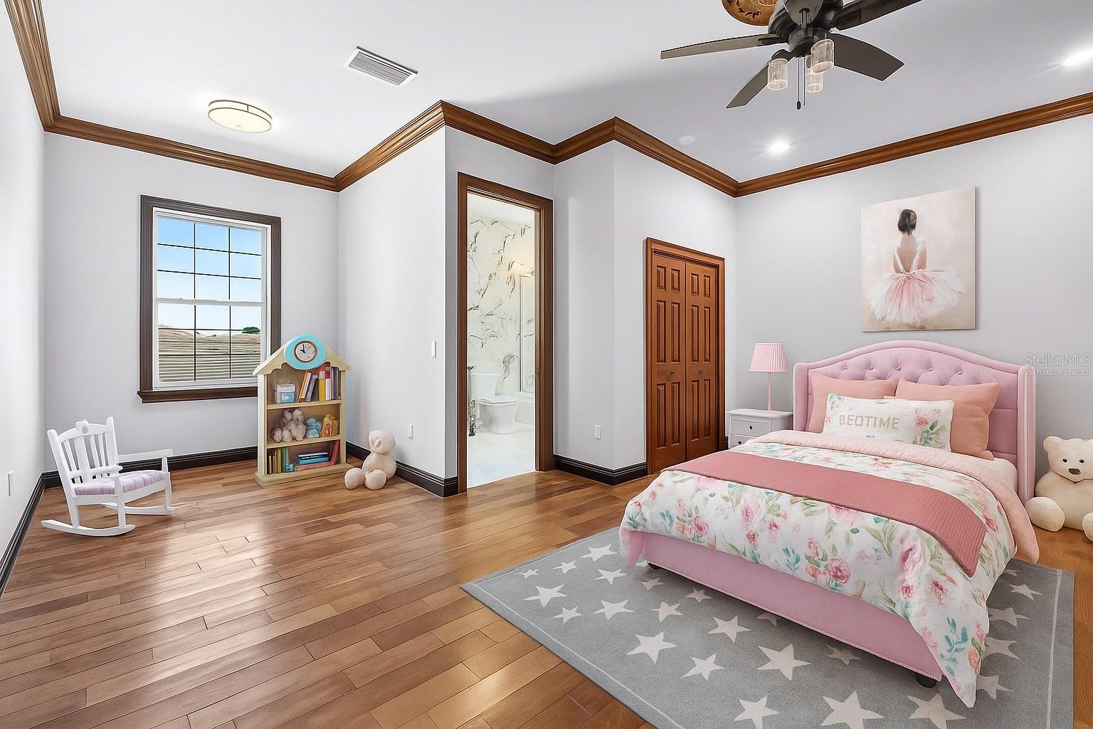 Bedroom 5 Virtually Staged