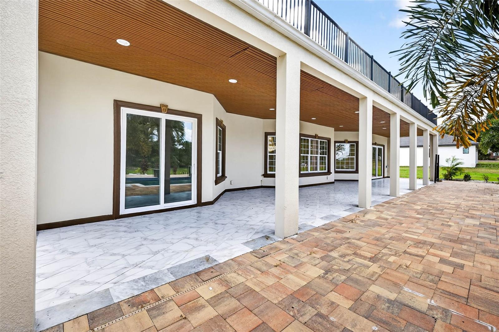 Rear Patio